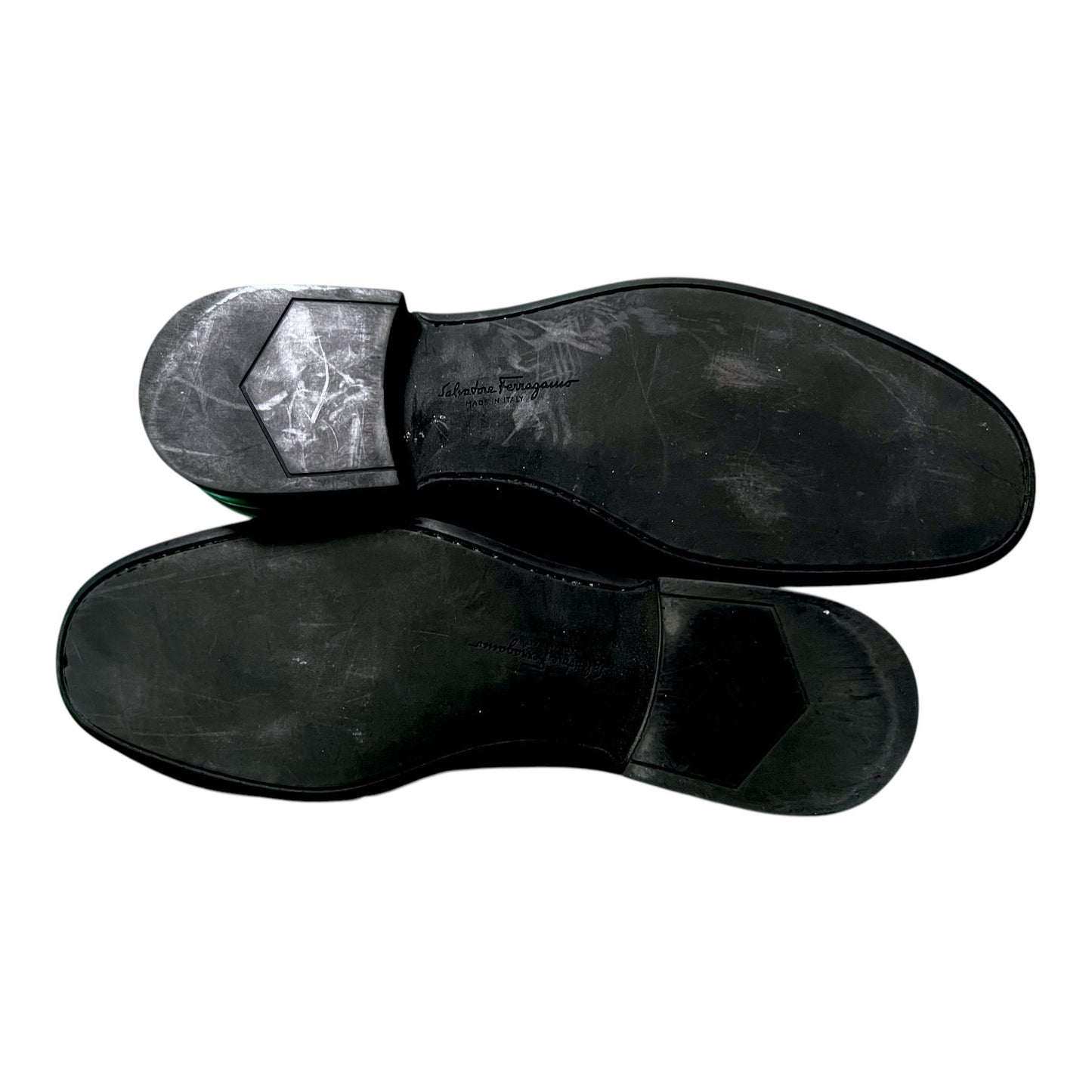 Salvatore Ferragamo Classic Black Bit Strap Loafers - $750 Retail