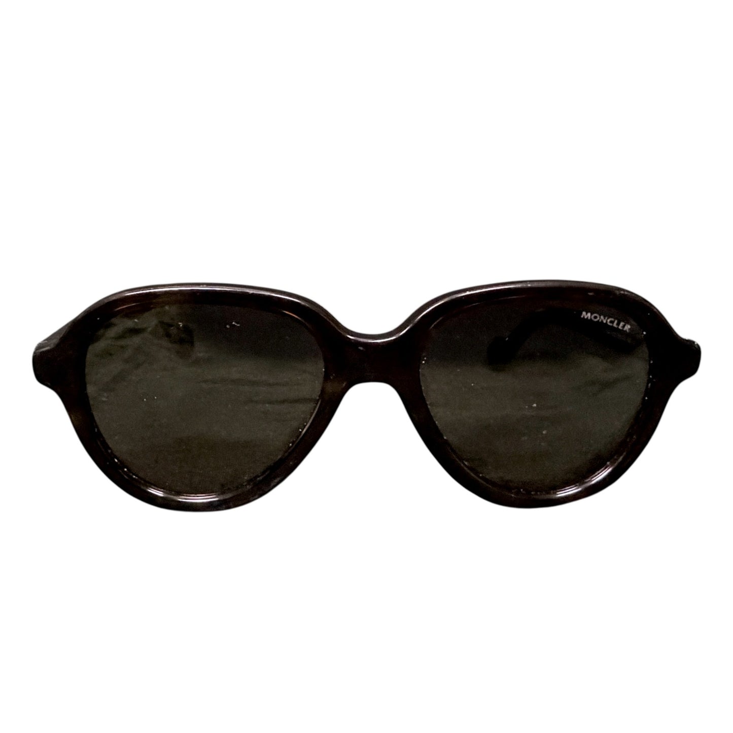 Moncler Dark Havana Brown Tortoise Frame Unisex Sunglasses ML0043 52MM $395