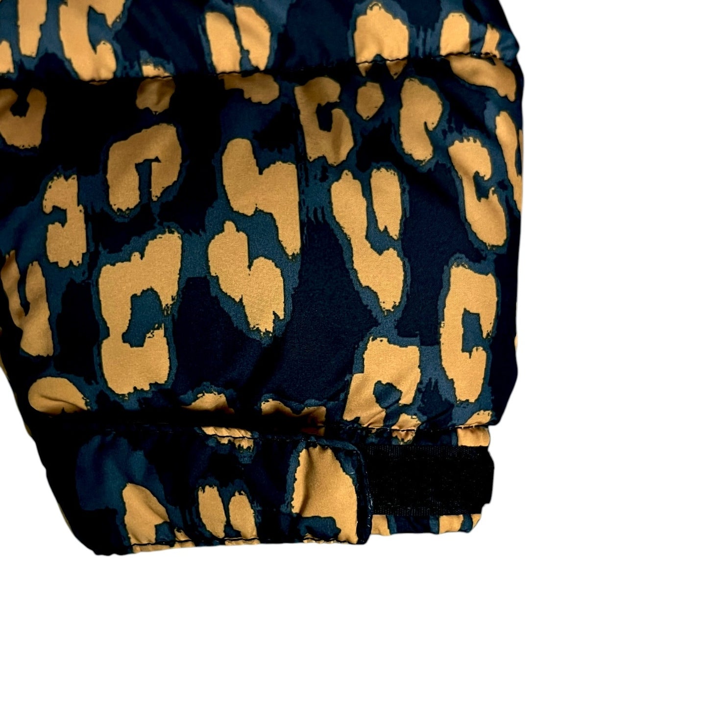 The North Face Retro 1996 Animal Print Cropped Down Puffer Jacket - $330 Retail