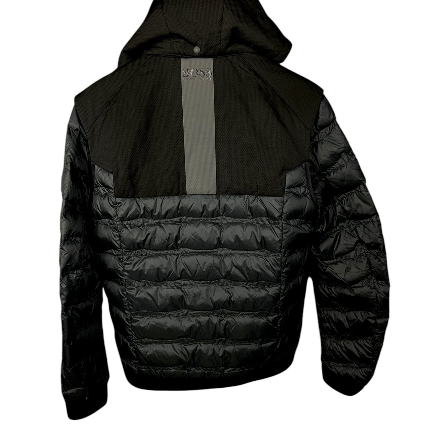 Hugo Boss Duck Down Detachable Sleeves Men's Small Puffer Jacket $549 Retail Lux