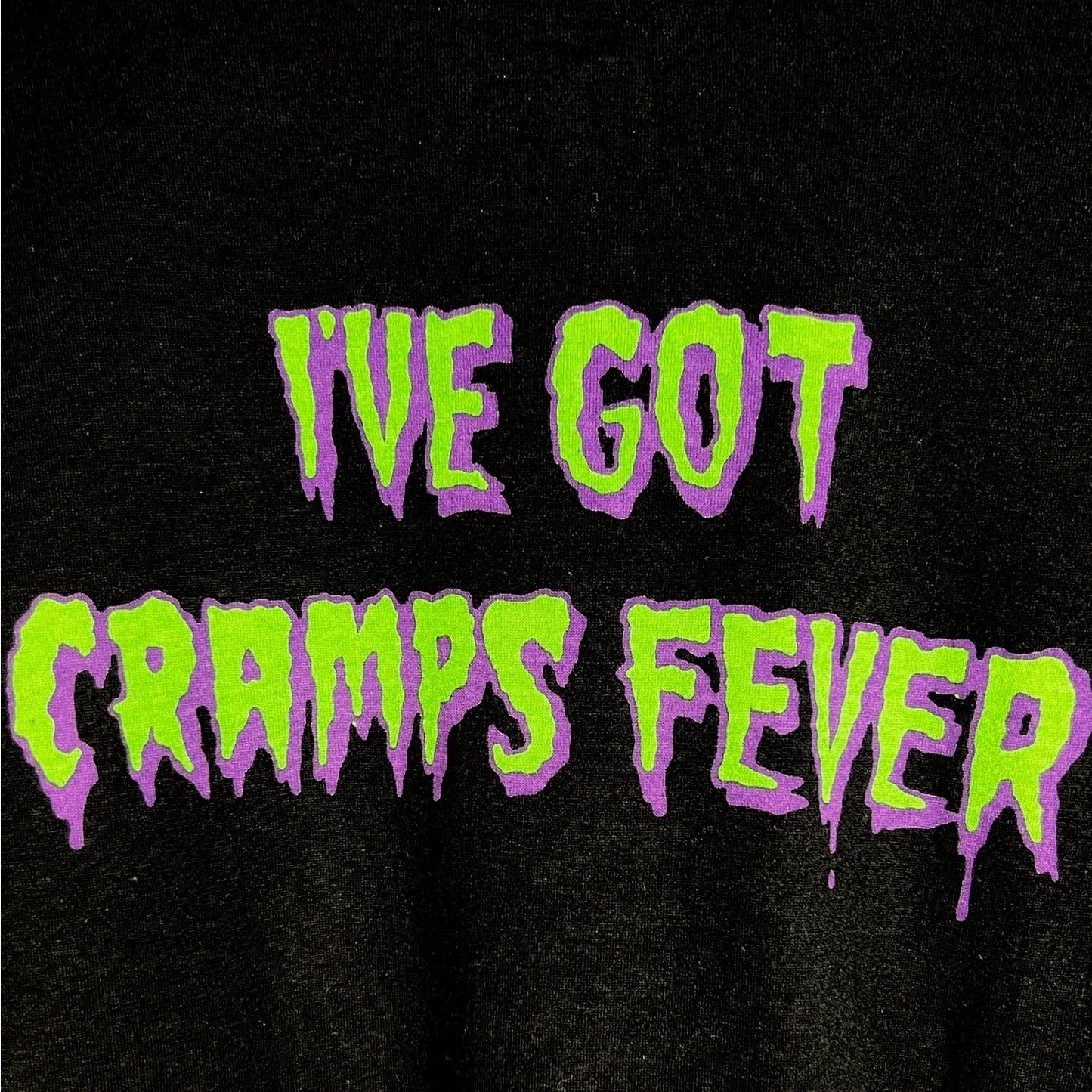 Hysteric Glamour The Cramps "I've Got Cramps Fever" Black T-Shirt