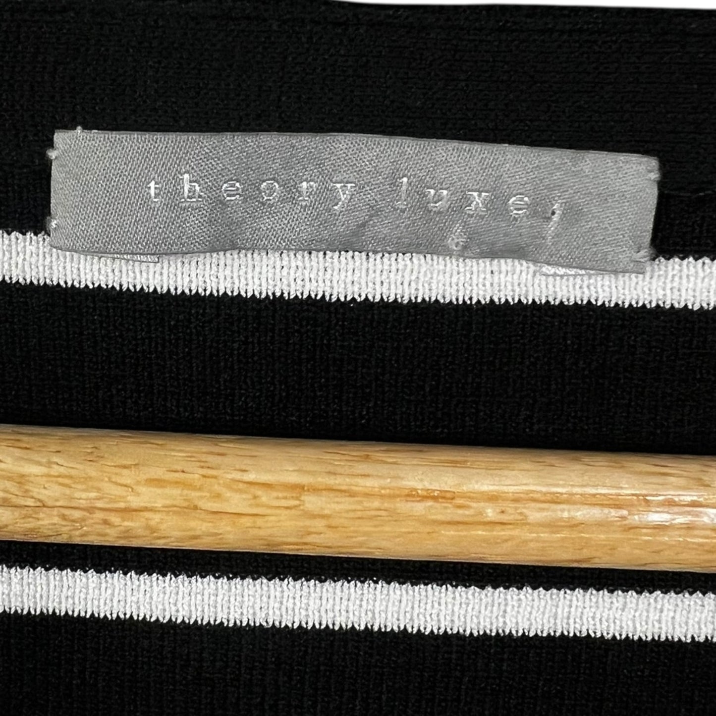 Theory Luxe Japan Black & White Cardigan - US 8 - $300 Retail