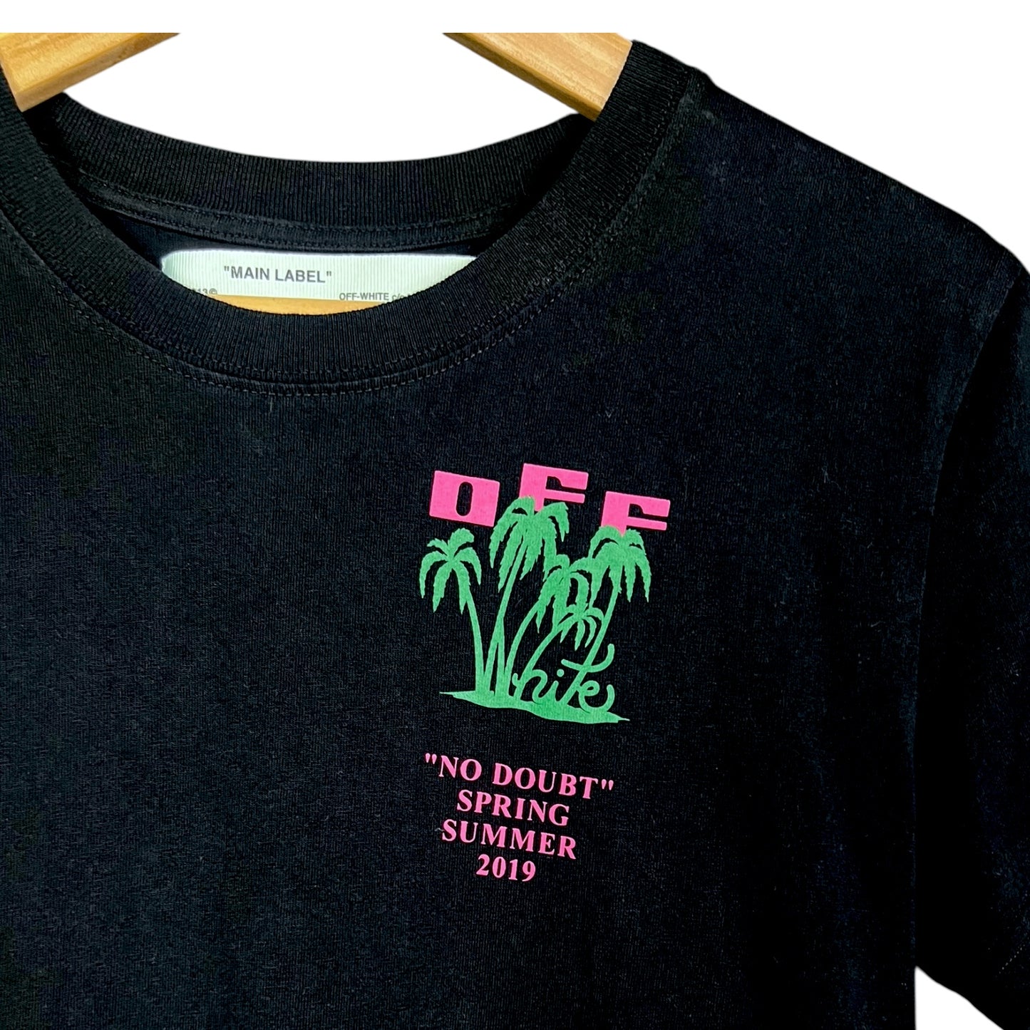 Off-White by Virgil Abloh No Doubt Spring Summer 2019 T-Shirt - $380 Retail
