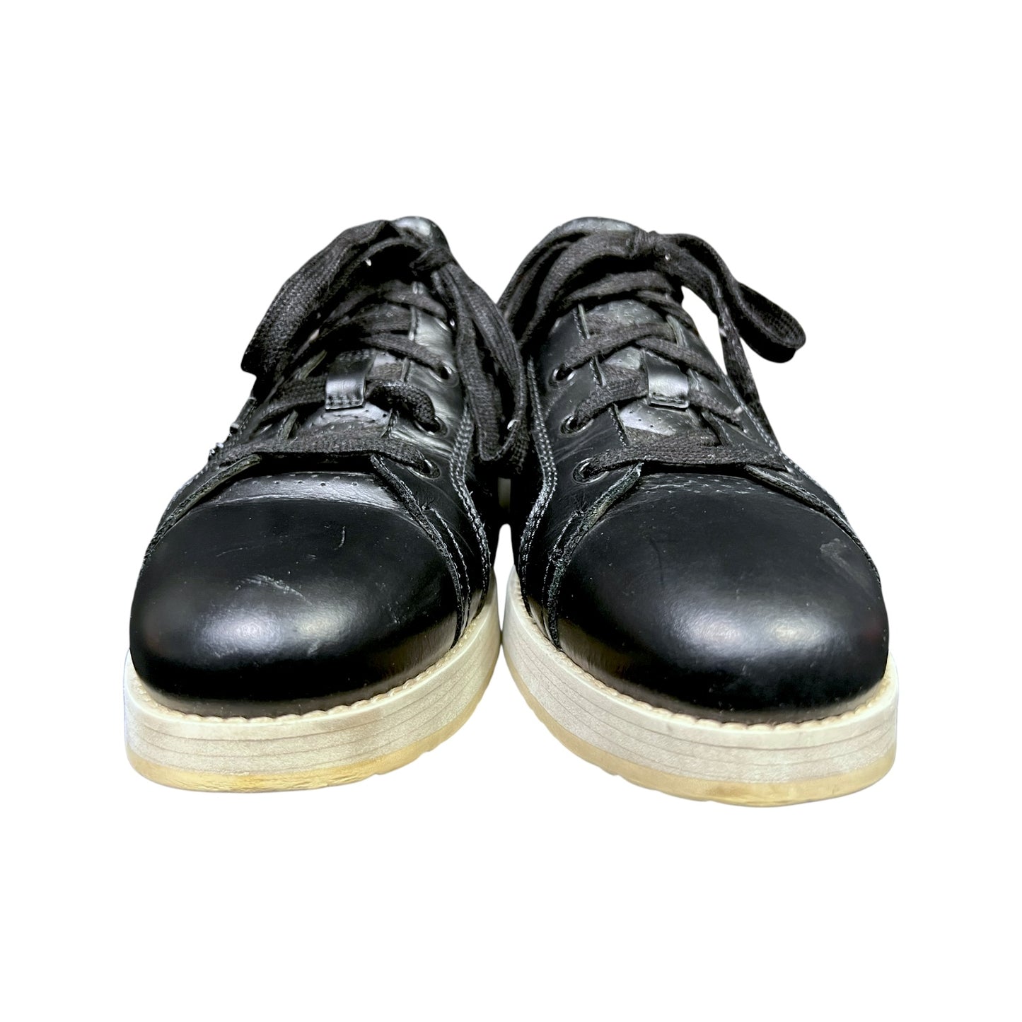 Acne Studios Black Leather Sneakers - $580 Retail
