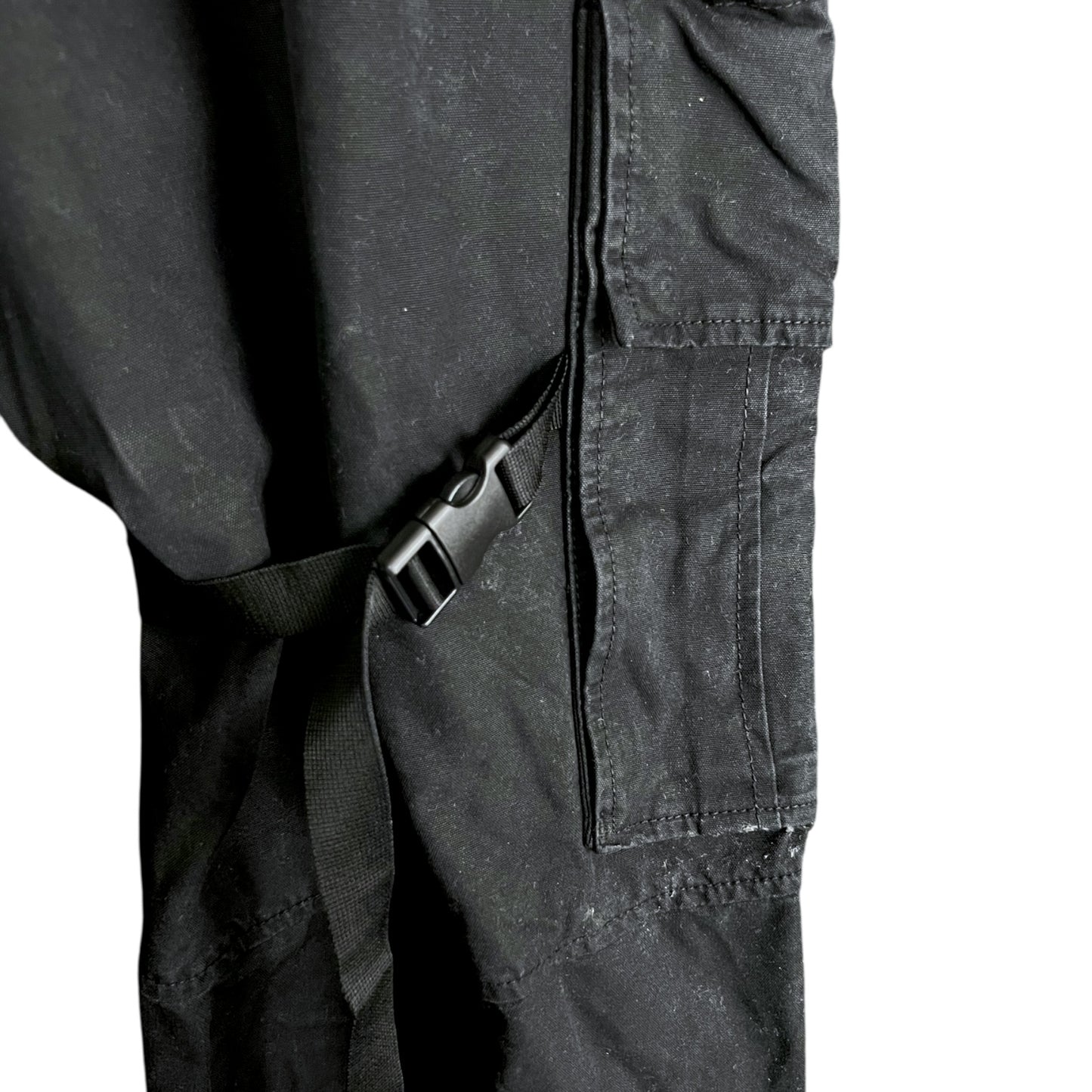 Off-White Black Diag Tab Poly Cargo Pants - $850 Retail