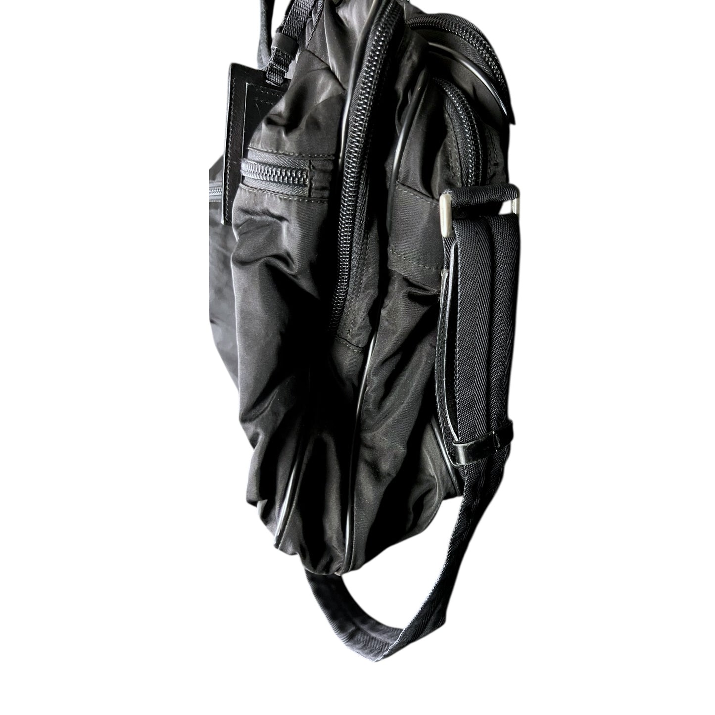Prada Viaggio Tecnico Black Nylon Briefcase - $3,400 Retail