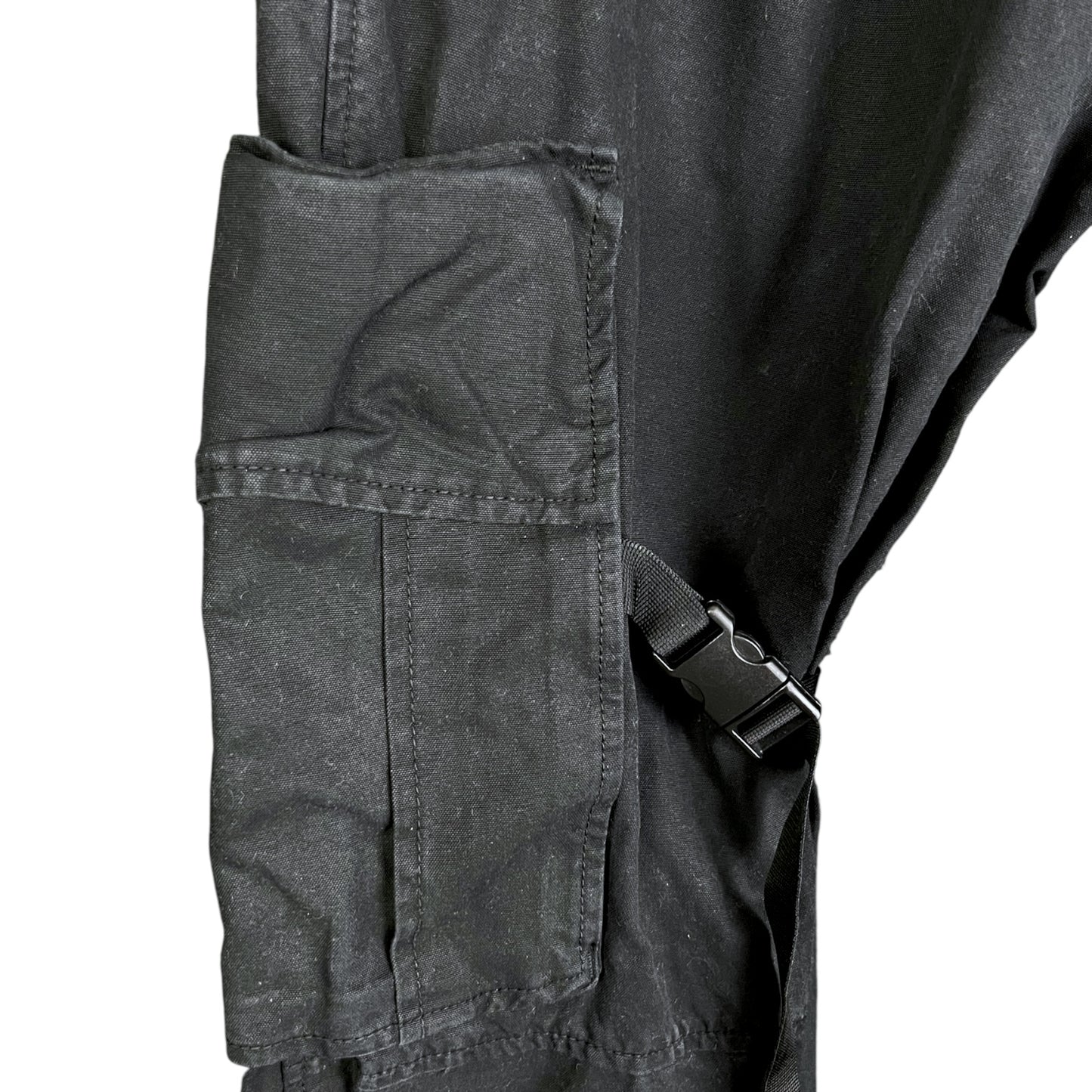 Off-White Black Diag Tab Poly Cargo Pants - $850 Retail