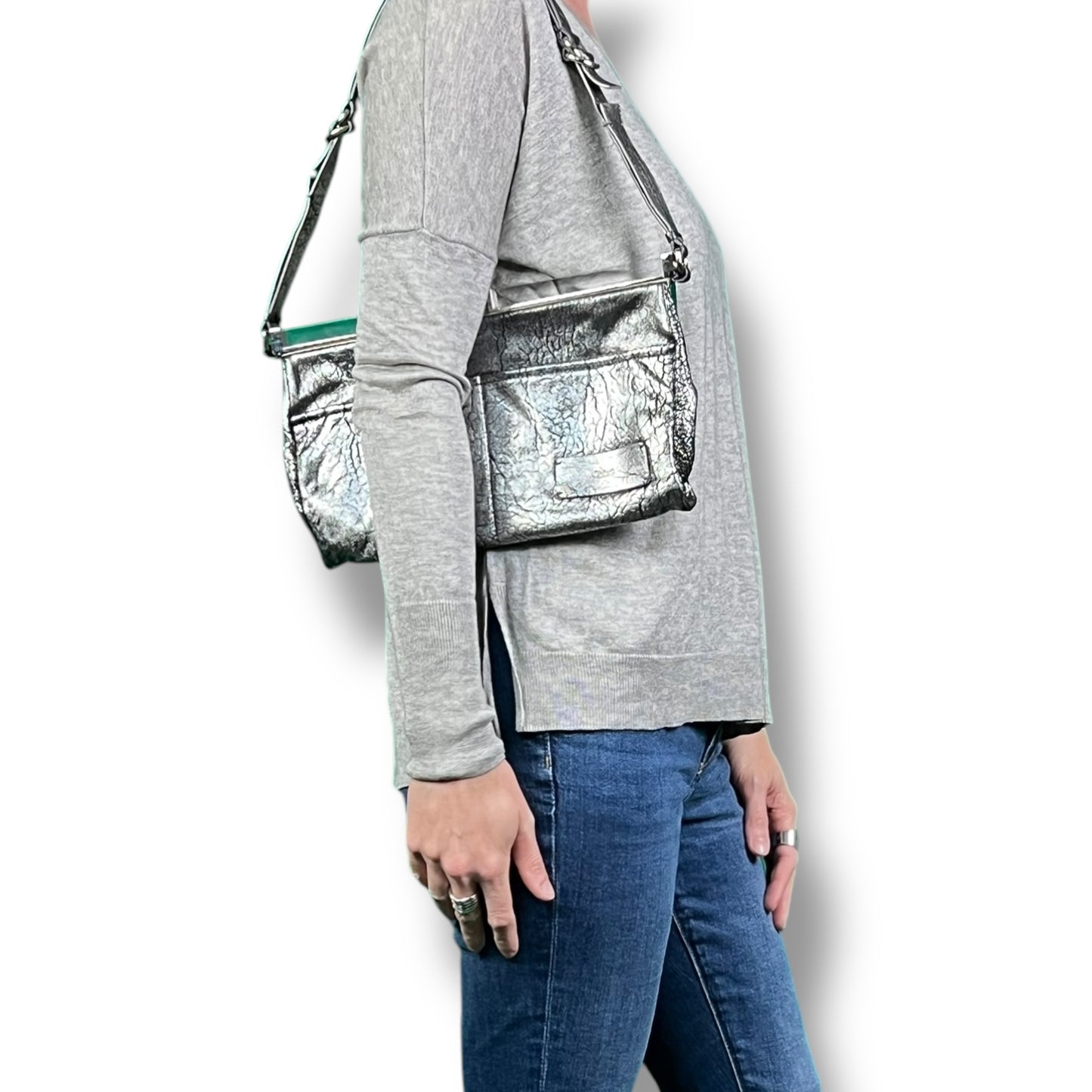 Chloe Plexi Leather Clutch Handbag - $1,495 Retail
