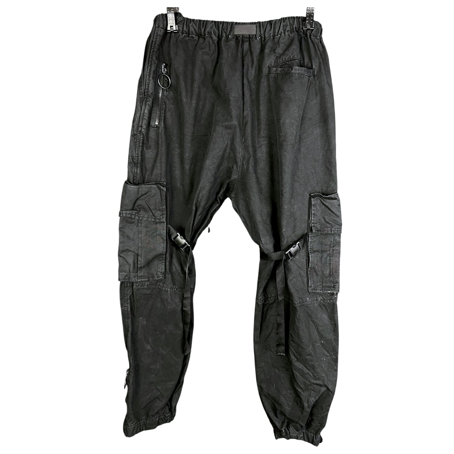 Off-White Black Diag Tab Poly Cargo Pants - $850 Retail