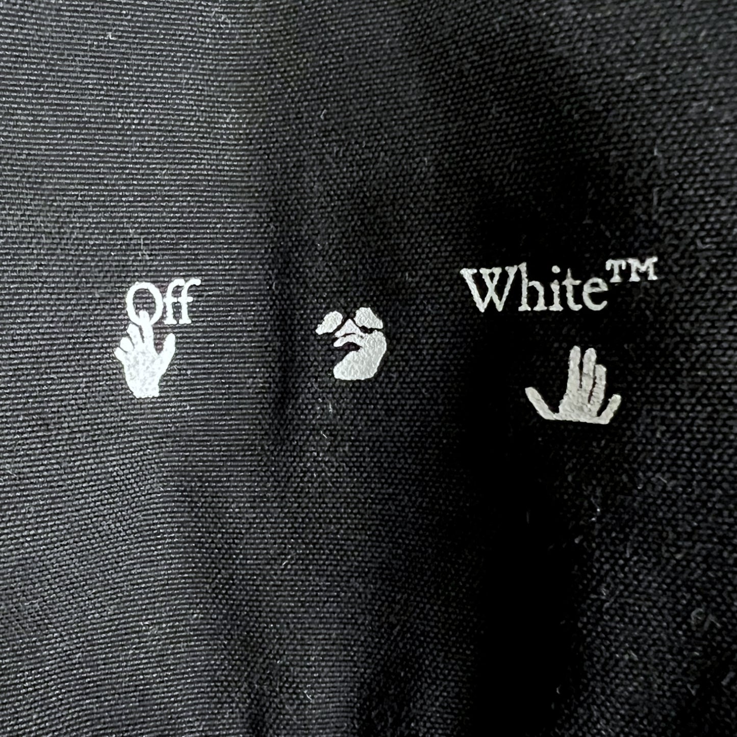 Off-White Black Diag Tab Poly Cargo Pants - $850 Retail