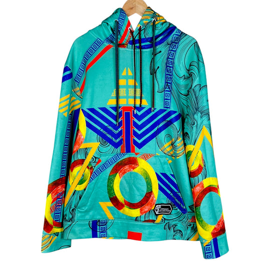Gianni Versace Collection Double Drawstring Structure Hoodie - $950 Retail