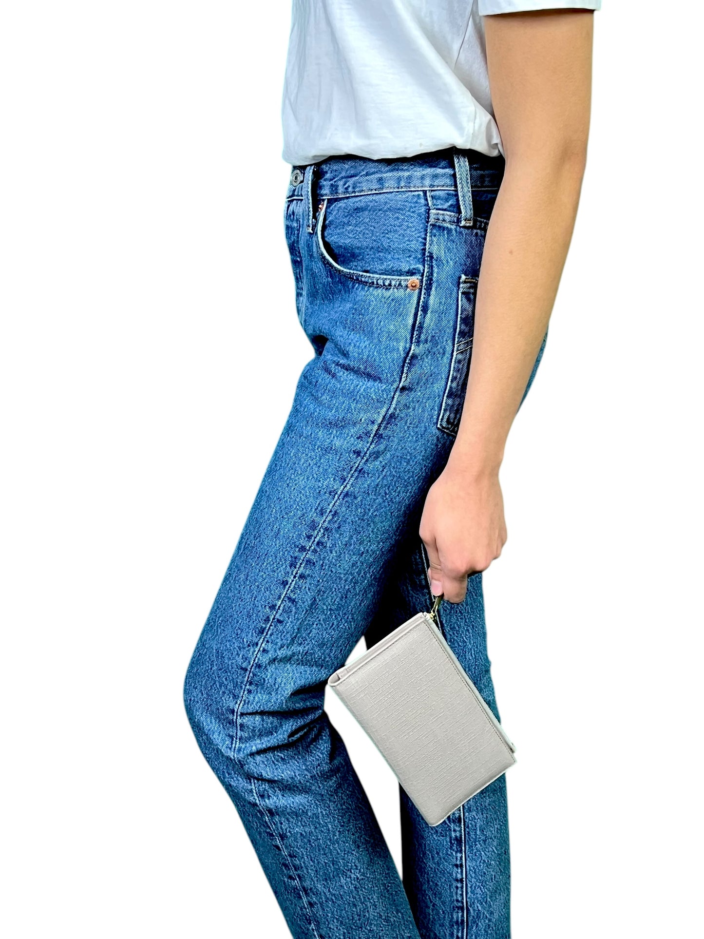 Dagne Dover Slim Zipper Wallet Bleecker Blush - $95 Retail