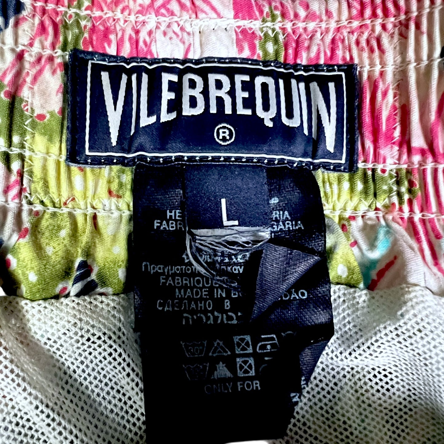 Vilebrequin Navy Coral Fish Sea Lobster Motif Swim Trunks - $350 Retail