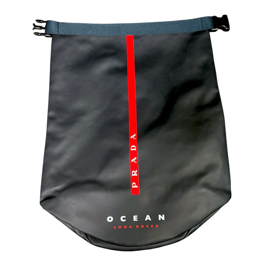 Prada Ocean Luna Rossa Black Sailing Bag