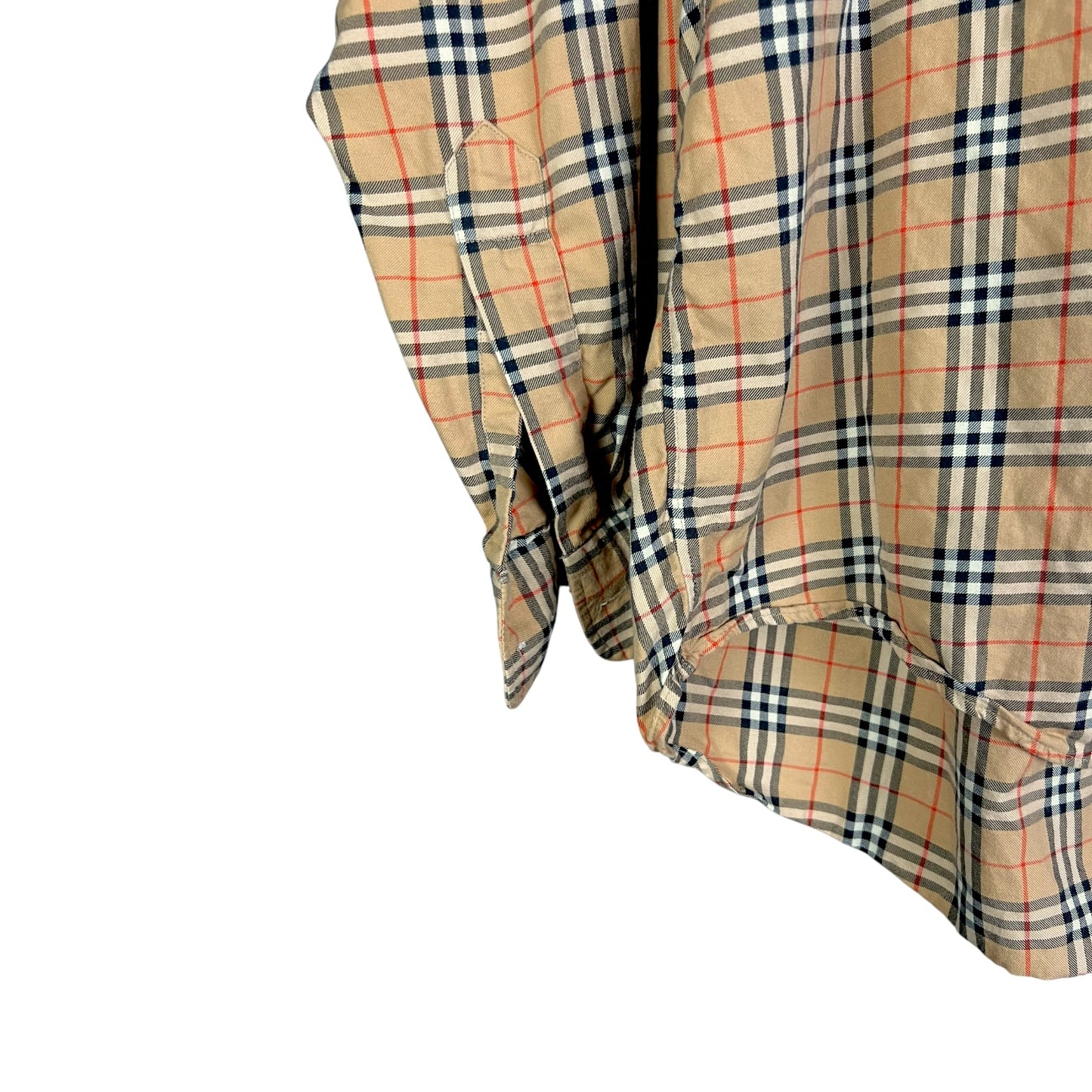 Men's Burberry London Classic Nova Check Button Down Shirt - $690 Retail