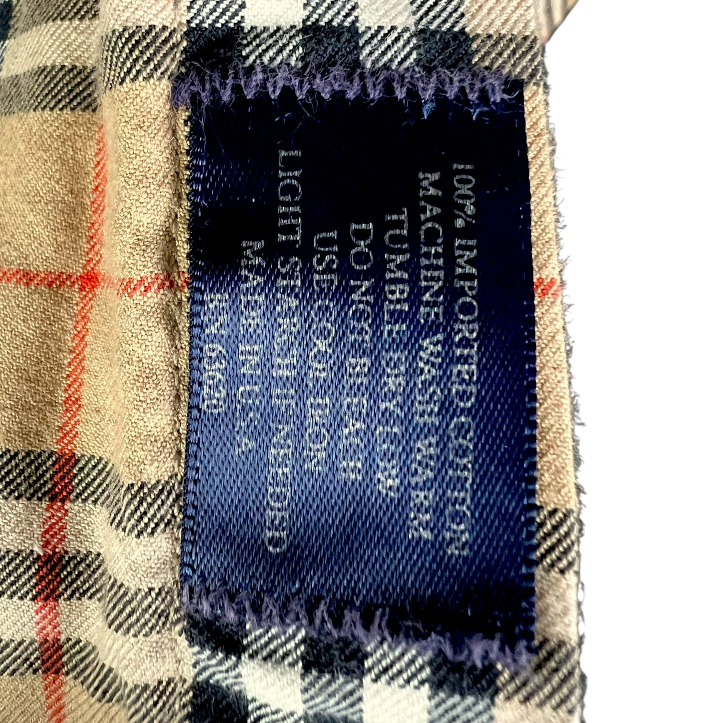 Men's Burberry London Classic Nova Check Button Down Shirt - $690 Retail