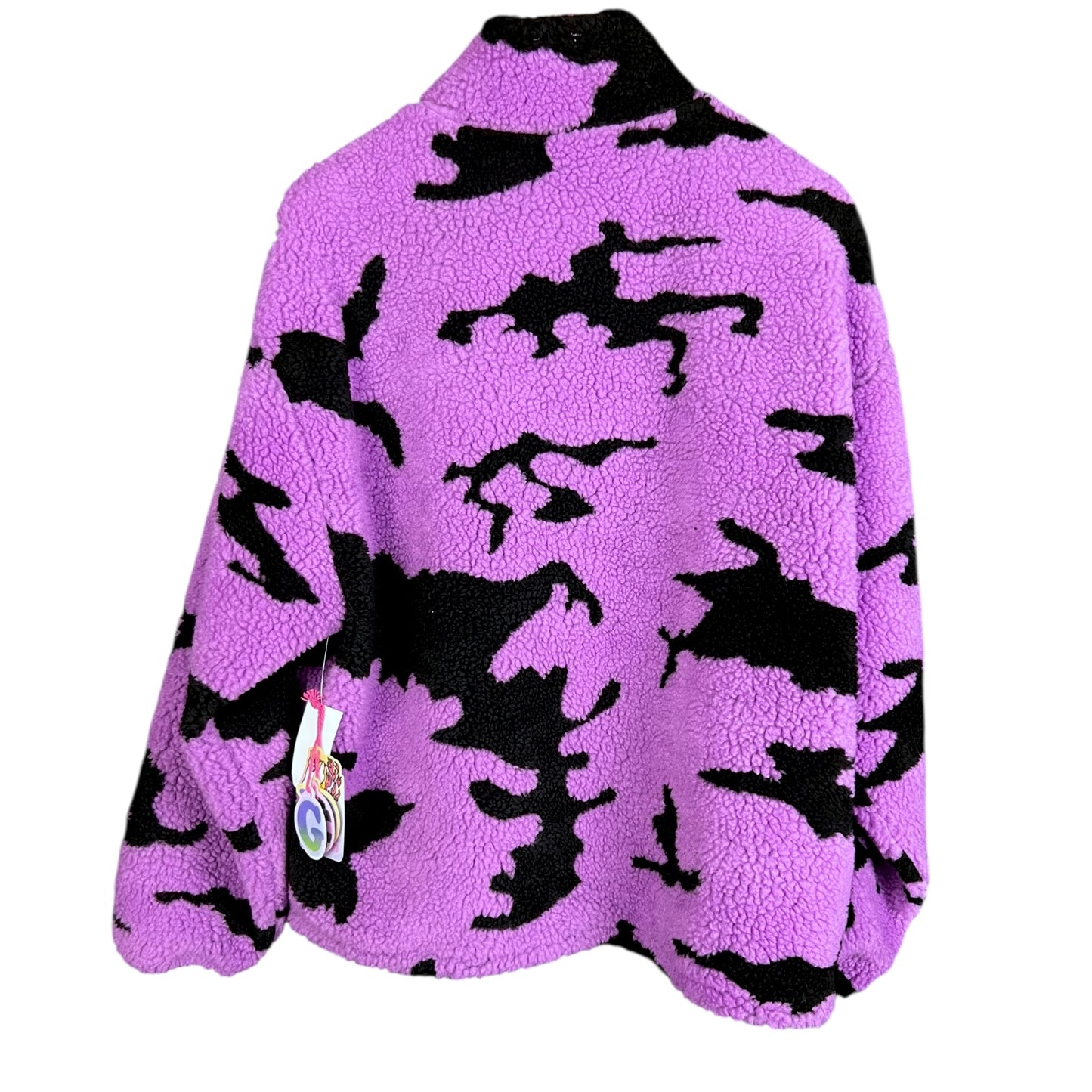 Vans x Ireneisgood Purple & Black Sherpa Jacket - $199 Retail