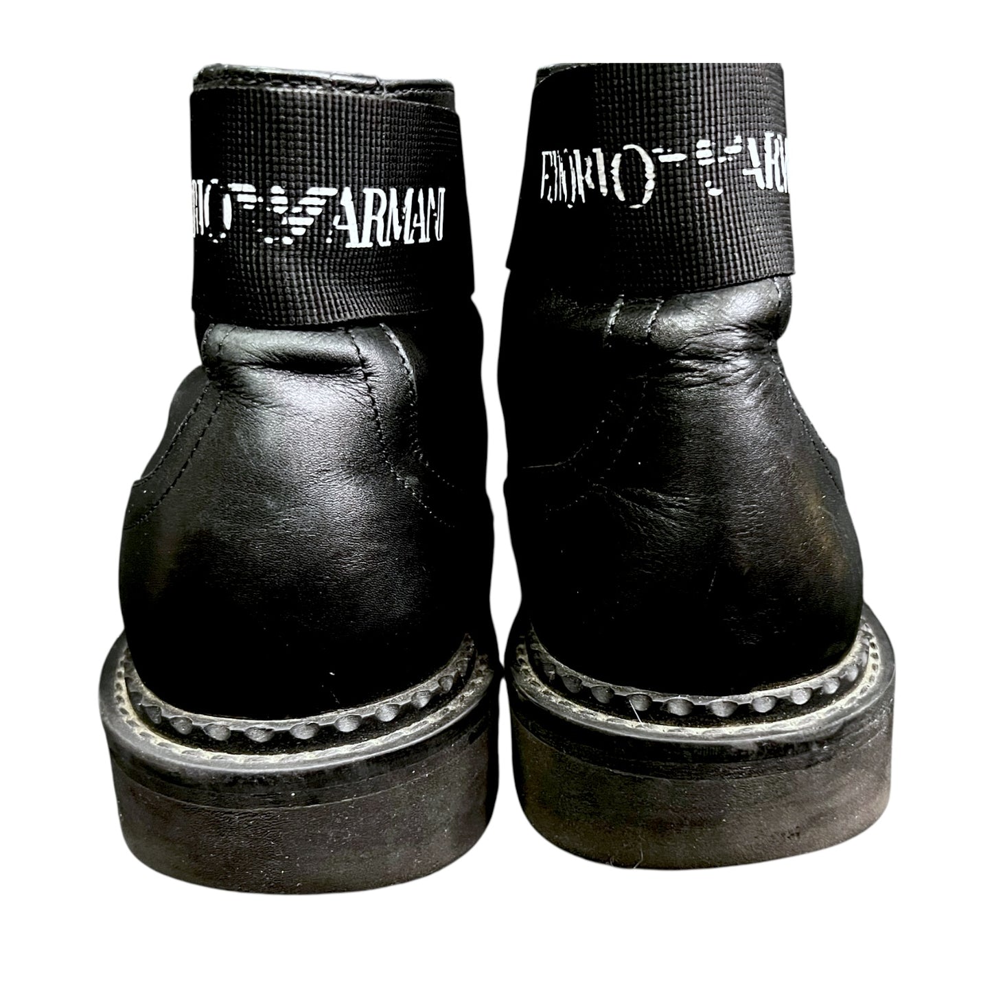 Emporio Armani Black Ankle Boots - $545 Retail