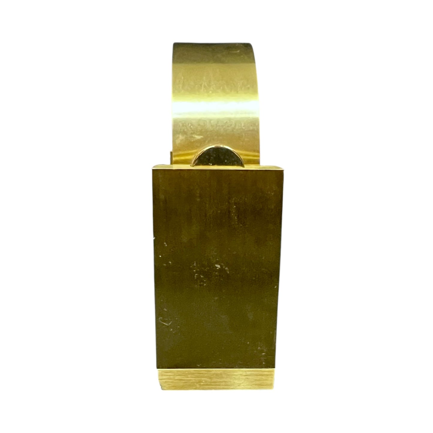 Tiffany & Co Brass Quartz Desk Clock - $350 Retail