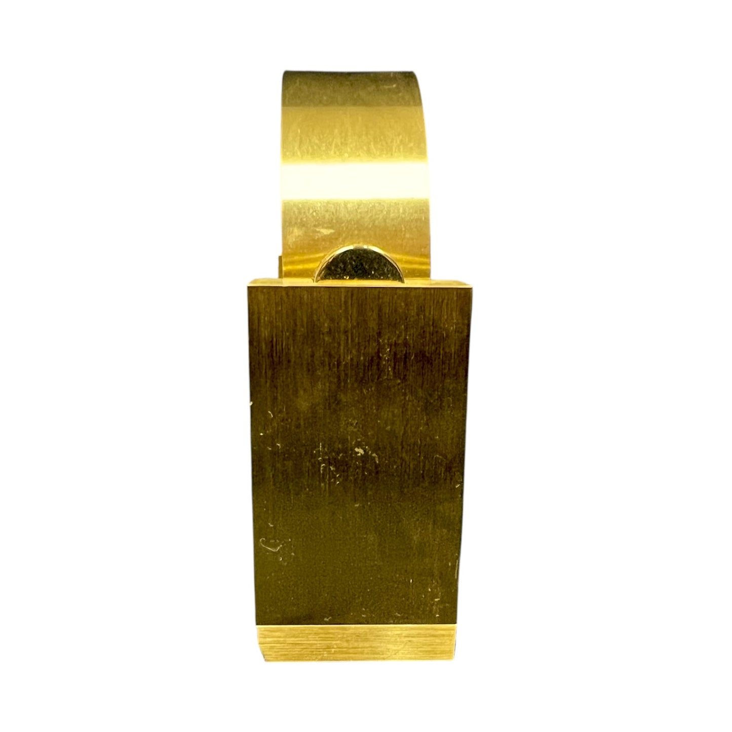 Tiffany & Co Brass Quartz Desk Clock - $350 Retail