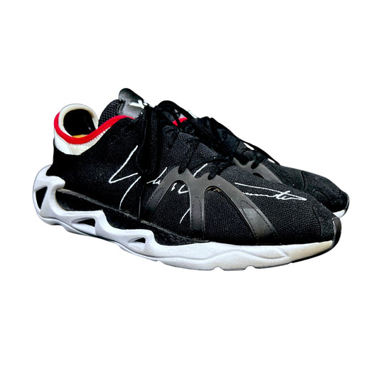 Y-3 Yohji Yamamoto FYW S-97 Black Scarlet Sneakers - $350 Retail