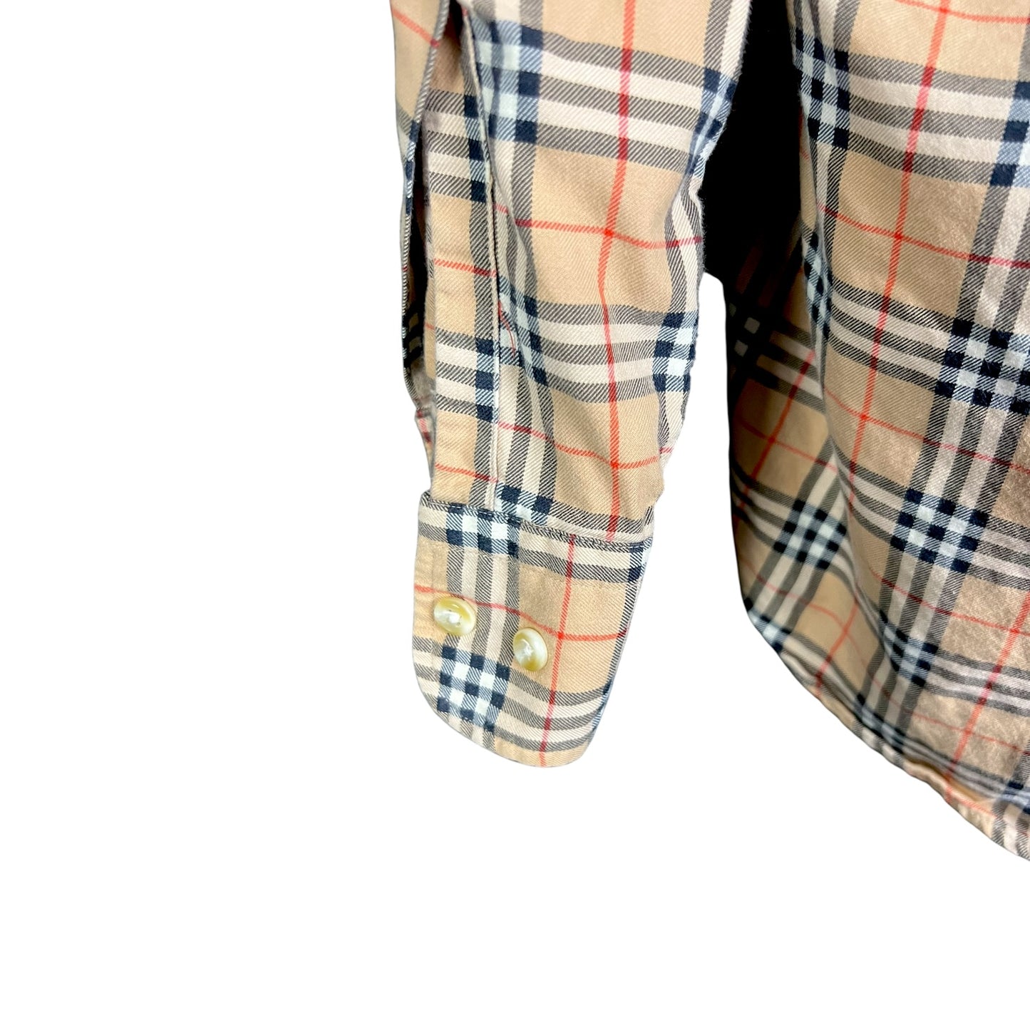 Men's Burberry London Classic Nova Check Button Down Shirt - $690 Retail