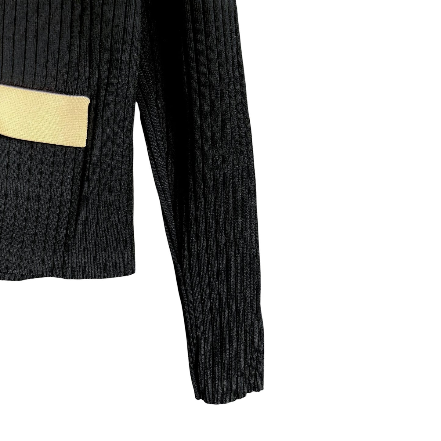 Sandro Paris Barney Constrast Trim Cardigan - $440 Retail