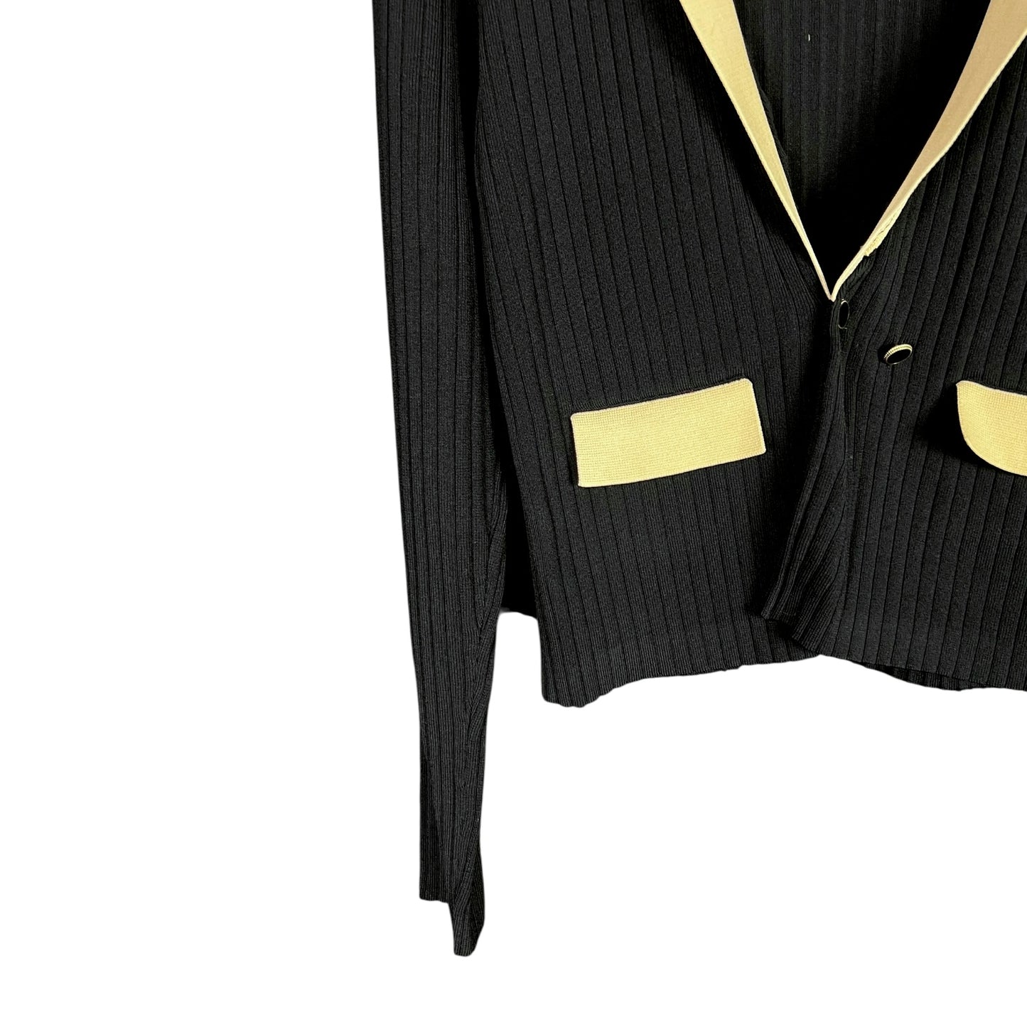 Sandro Paris Barney Constrast Trim Cardigan - $440 Retail