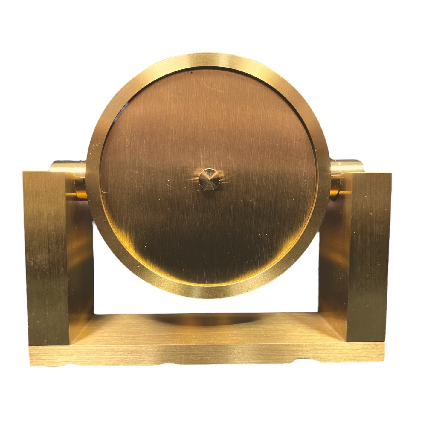 Tiffany & Co Brass Quartz Desk Clock - $350 Retail