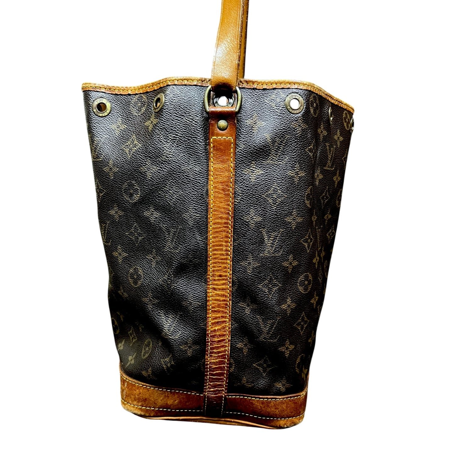 Vintage Louis Vuitton Noé Brown Monogram Large Bucket Bag - $1,250 Retail
