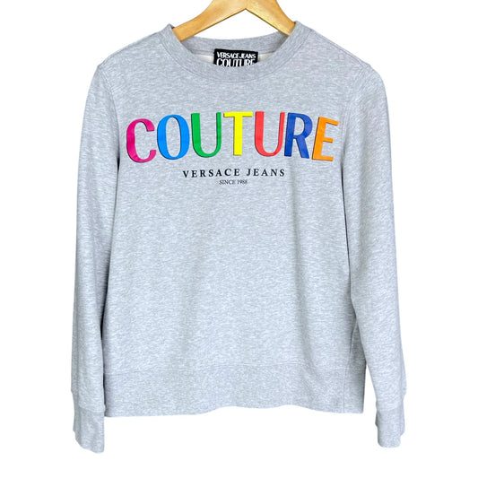 Versace Jeans Couture Brushed Cotton Logo Sweatshirt - $275 Retail