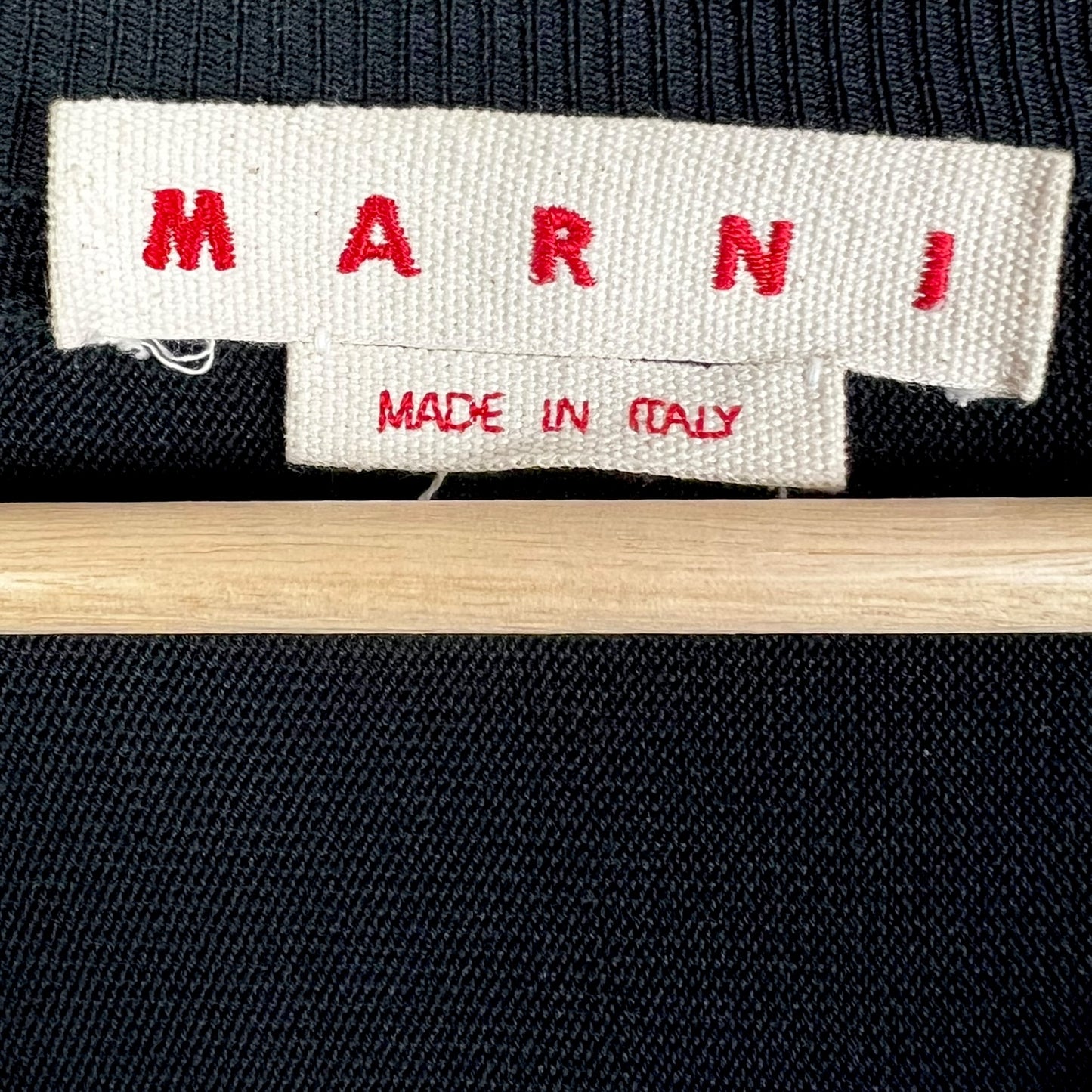 Marni Black Wool Button-Up Cardigan - $950 Retail