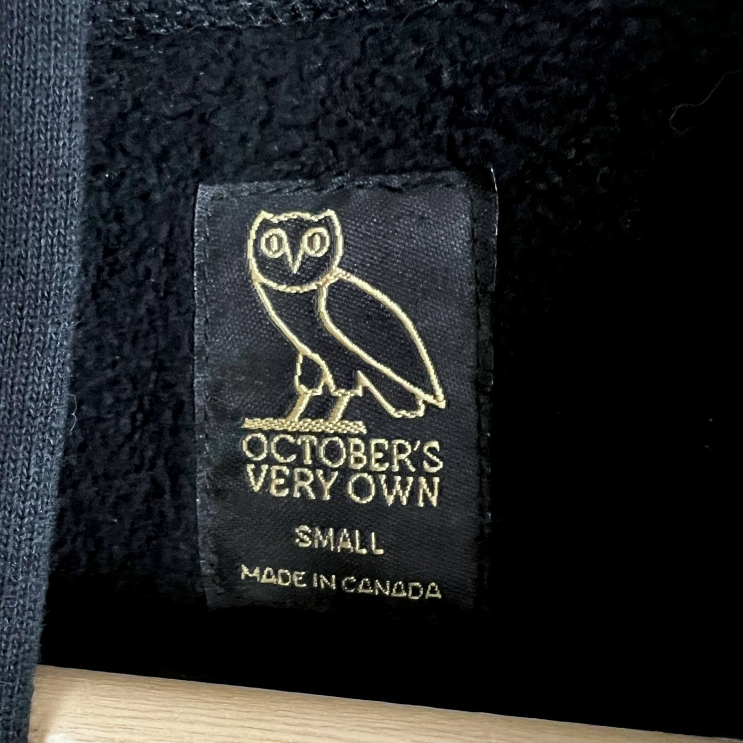 OVO October's Very Own Gold Embroidered Owl Hoodie - $198 Retail