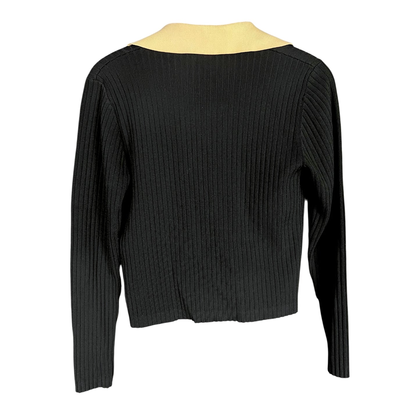 Sandro Paris Barney Constrast Trim Cardigan - $440 Retail