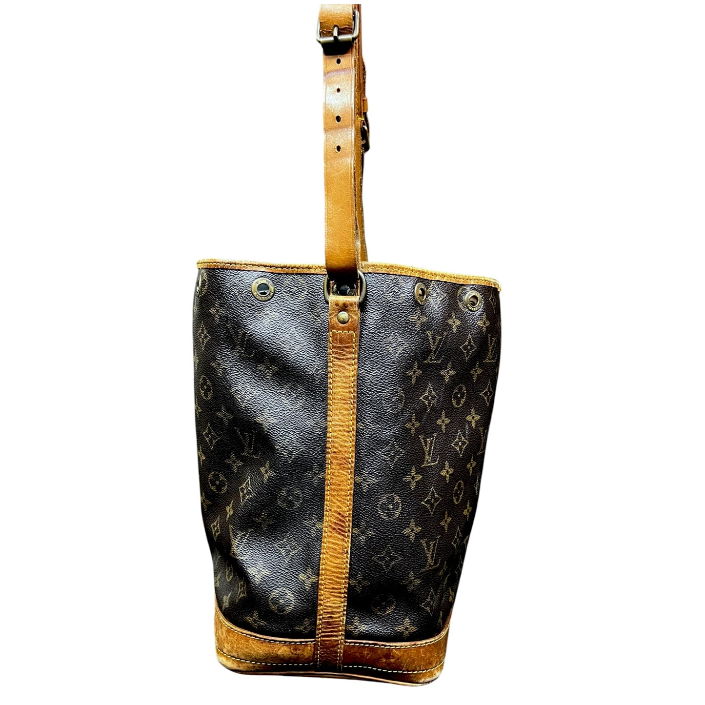 Vintage Louis Vuitton Noé Brown Monogram Large Bucket Bag - $1,250 Retail