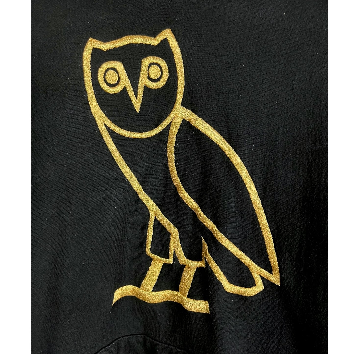 OVO October's Very Own Gold Embroidered Owl Hoodie - $198 Retail