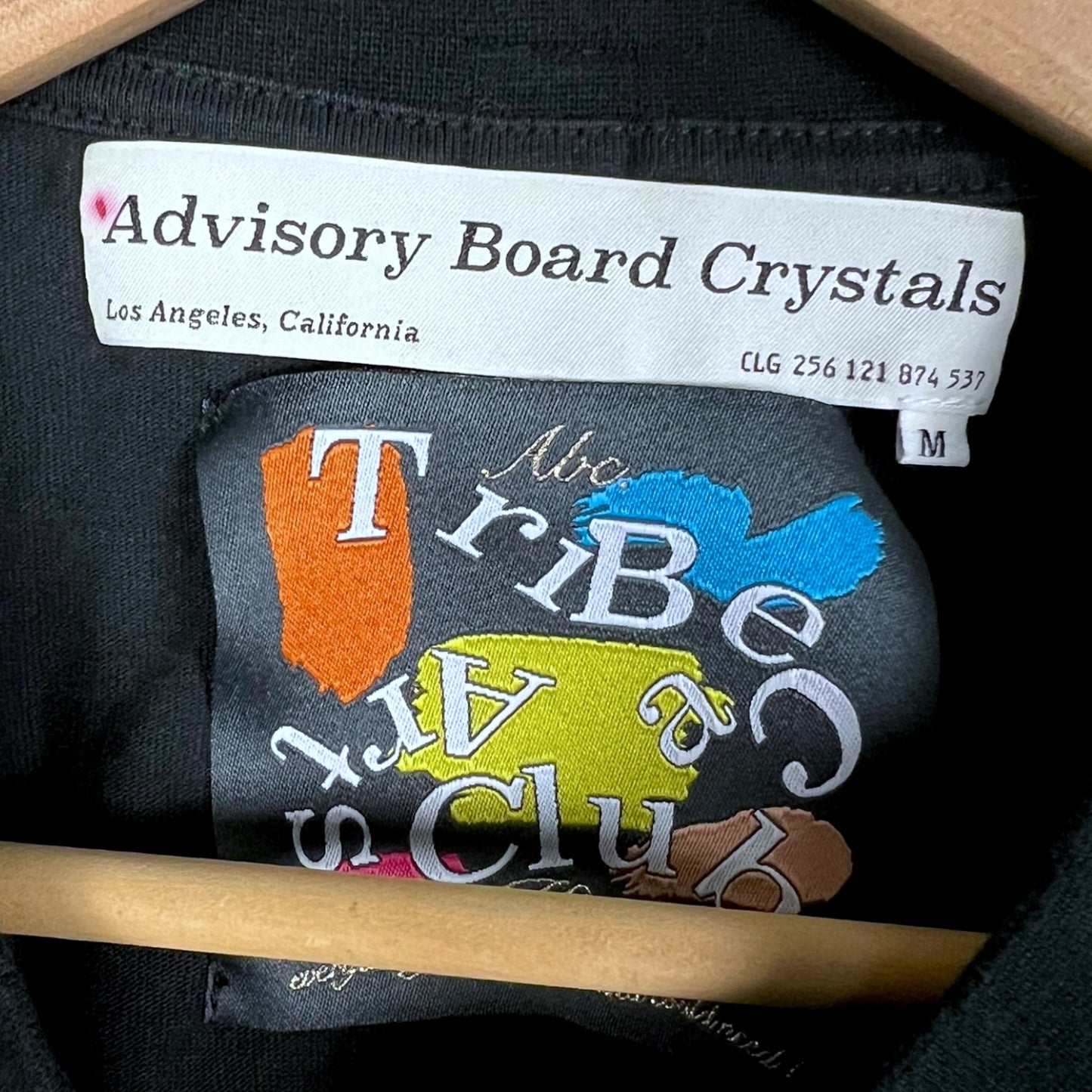 Advisory Board Crystals x Kith Windshield Box Logo Black T-Shirt - $175 Retail