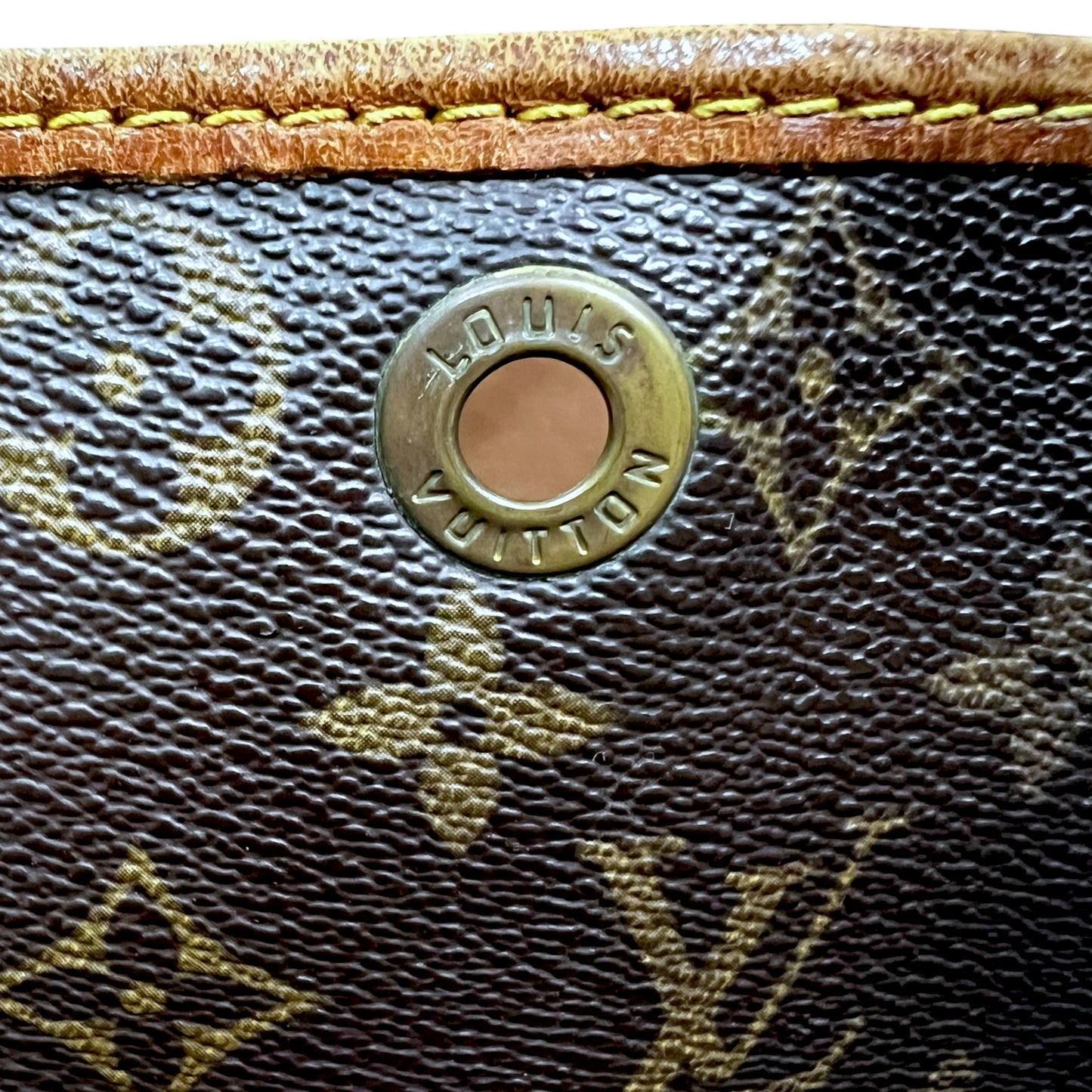 Vintage Louis Vuitton Noé Brown Monogram Large Bucket Bag - $1,250 Retail