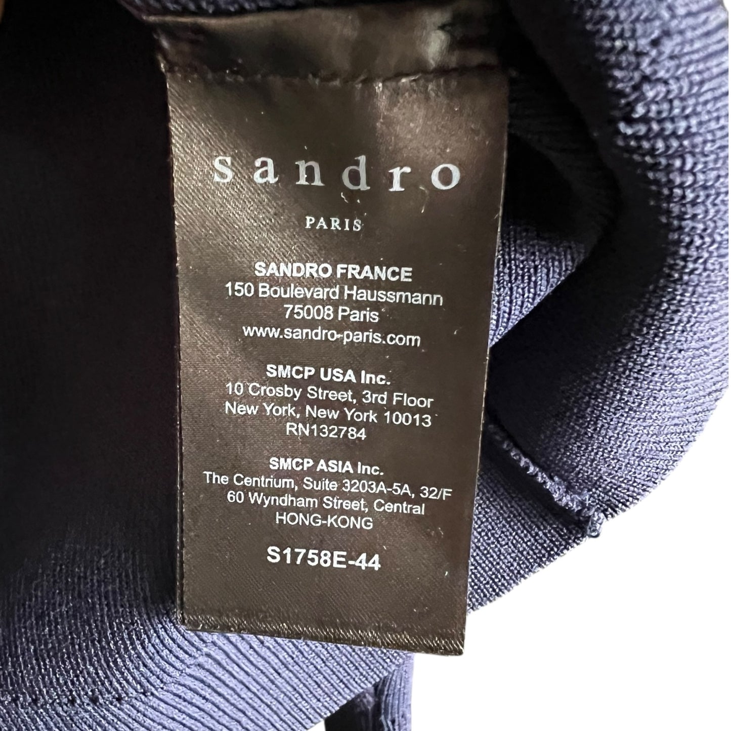 Sandro Paris Flamed Mesh Sleeve Sweater - $350 Retail