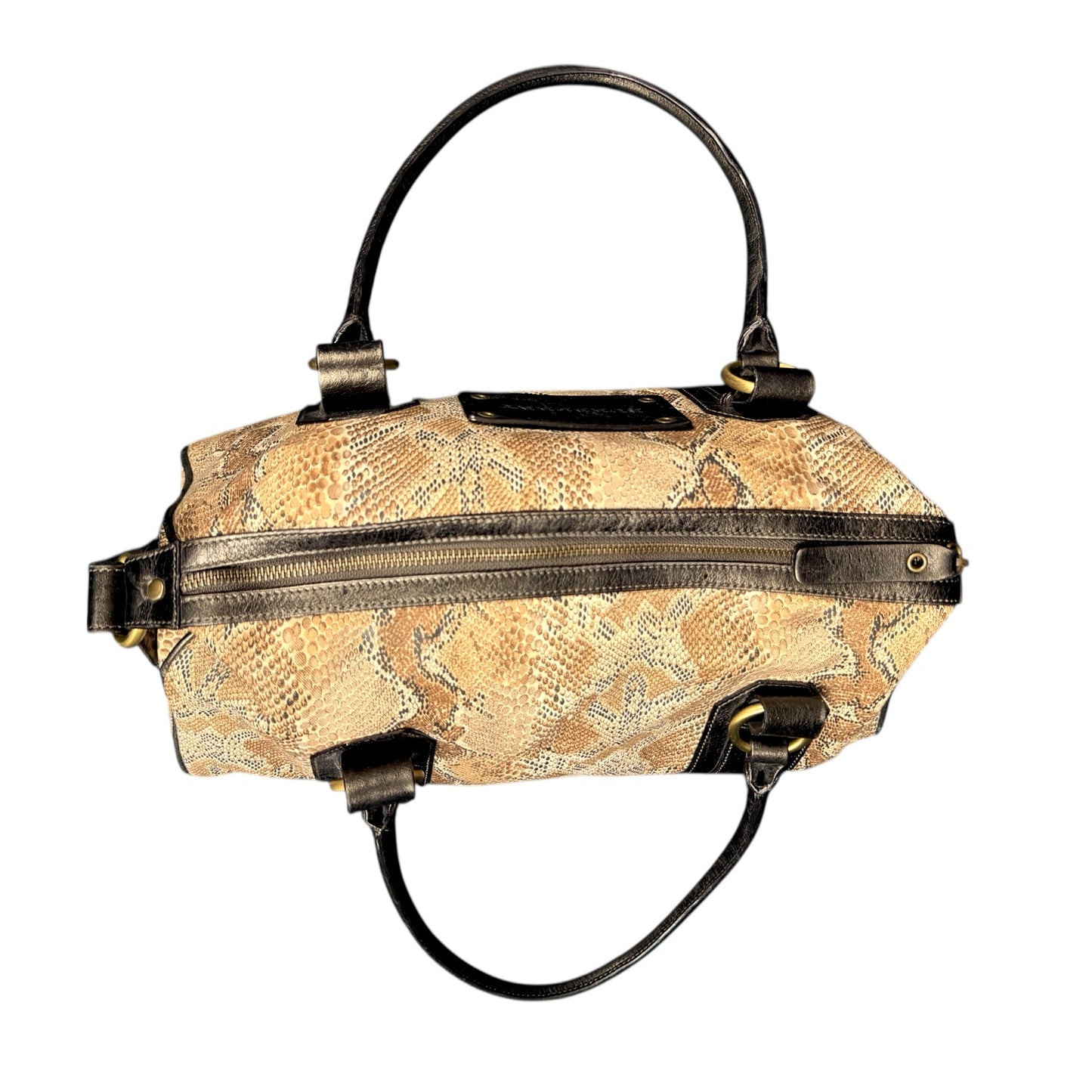 Burberry Snake Pattern Medium Shoulder Purse - $1,500 Retail