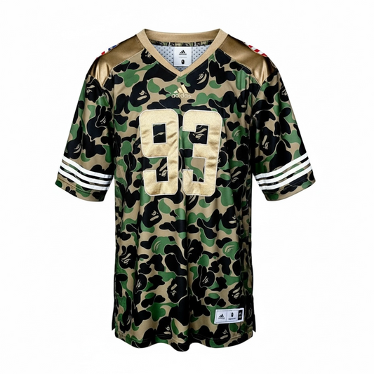Bape x Adidas 2019 Camo Super Bowl Jersey A Bathing Ape - Rare - $200 Retail