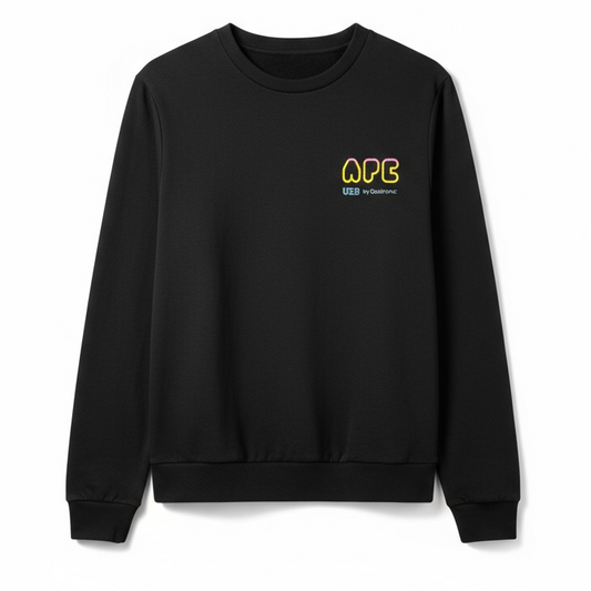 APC Black Logo Sweatshirt V2.0 - $295 Retail