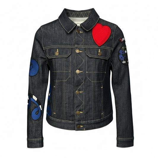 Zadig & Voltaire Kioky Brode Denim Jacket - $398 Retail