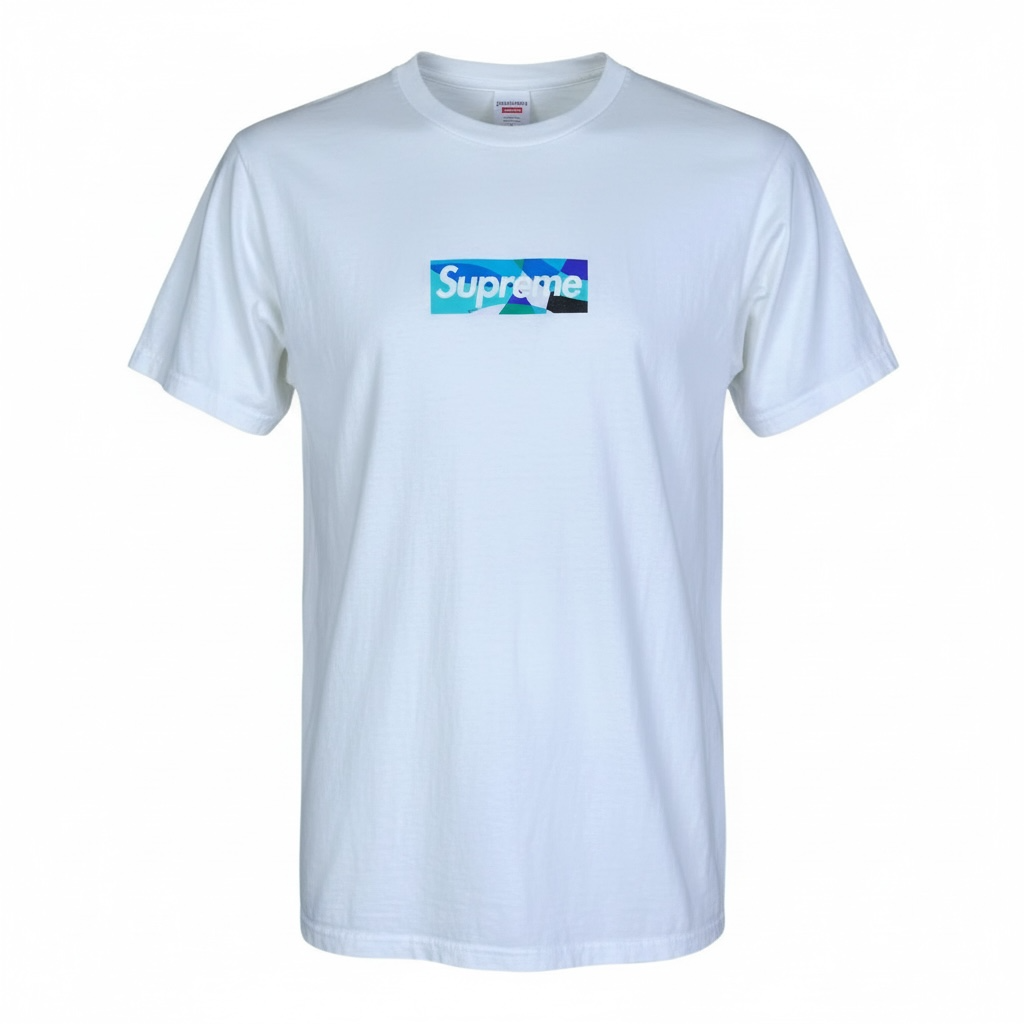 Emilio Pucci x Supreme 2021 Box Logo White T-shirt