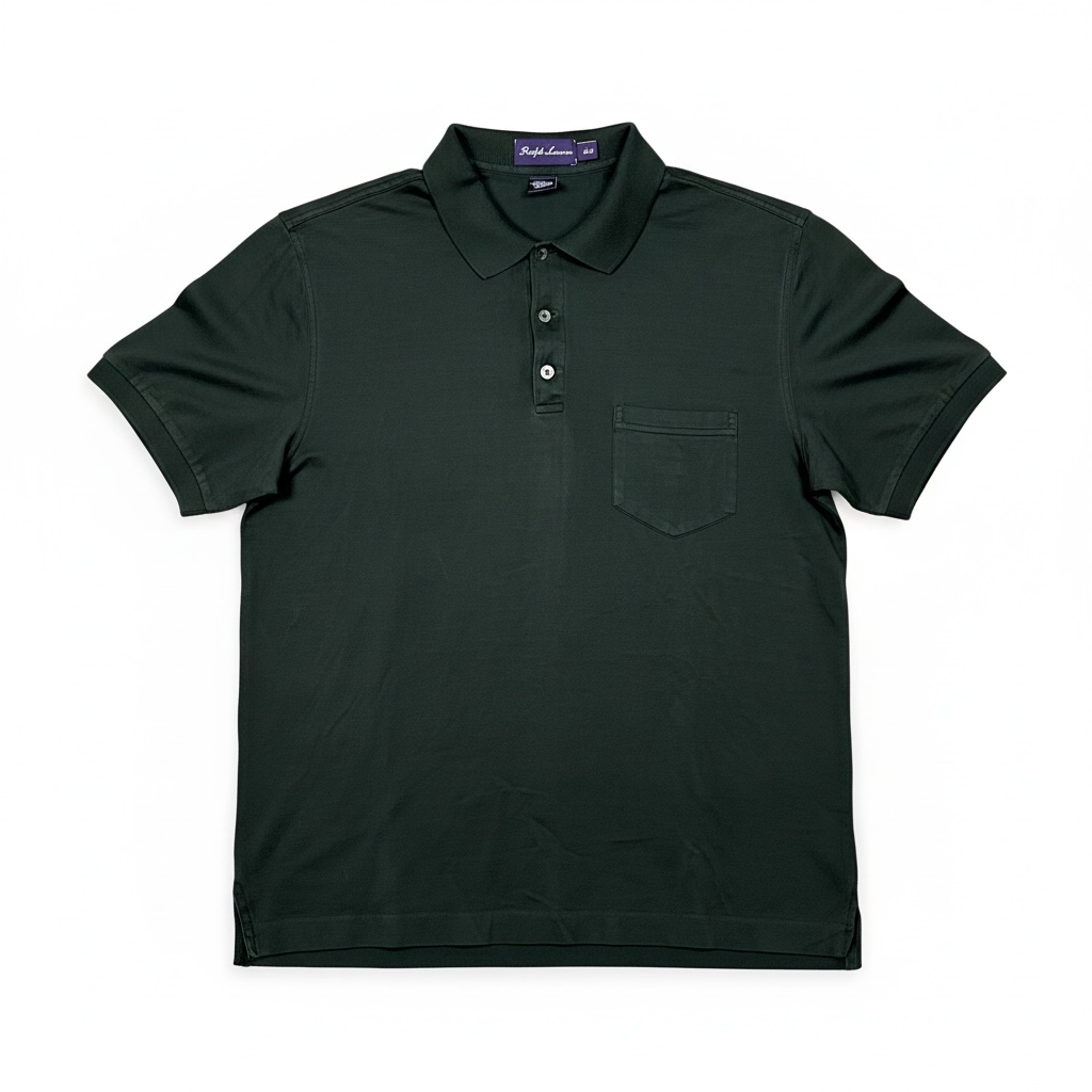 Ralph Lauren Purple Label Black Polo Shirt - $550 Retail