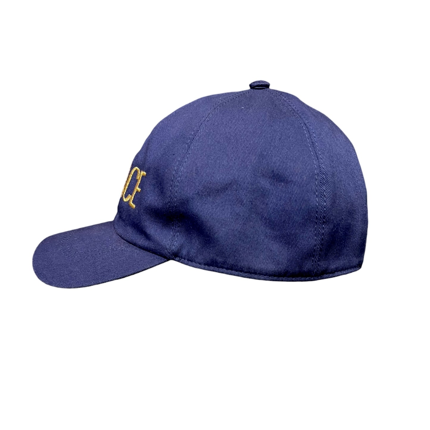 Versace Purple & Gold Signature Logo Strapback Hat