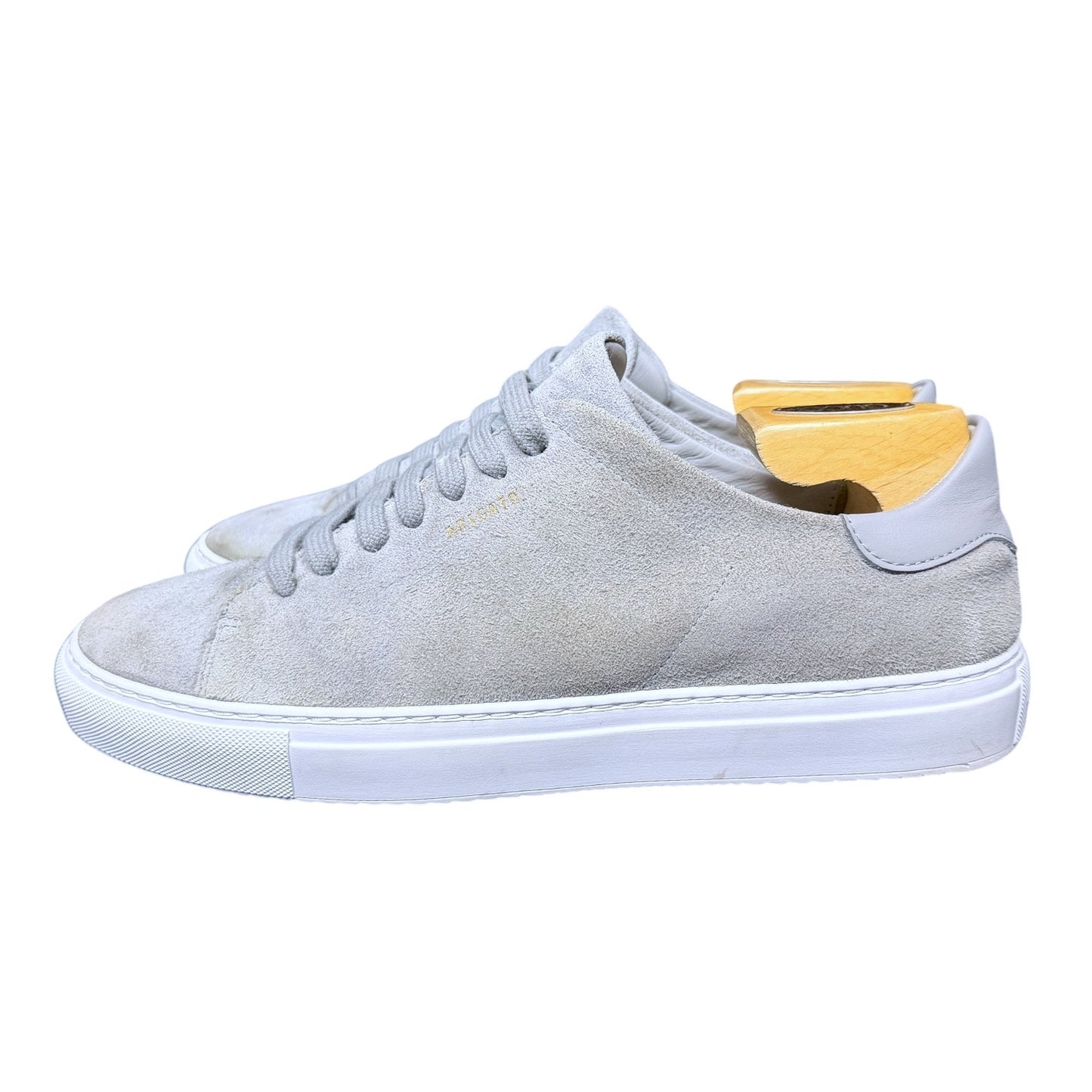 Axel Arigato Light Gray Suede Men's Shoes Sneakers Trainers US10 $350 retail