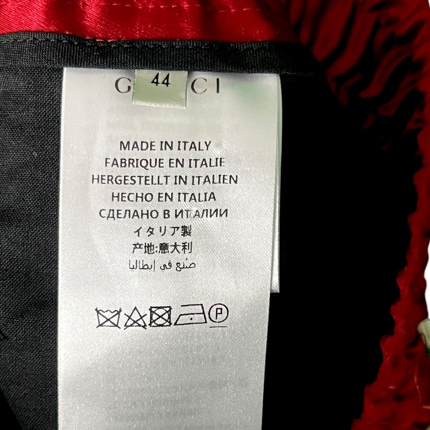 Gucci Black Acetate Jersey Logo Track Pants - $1,100 Retail