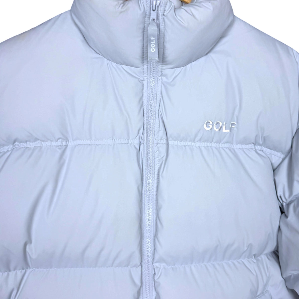 Golf Wang Duck Down Puffer Jacket Mens Large Light Blue Outdoors Gorpcore Winter