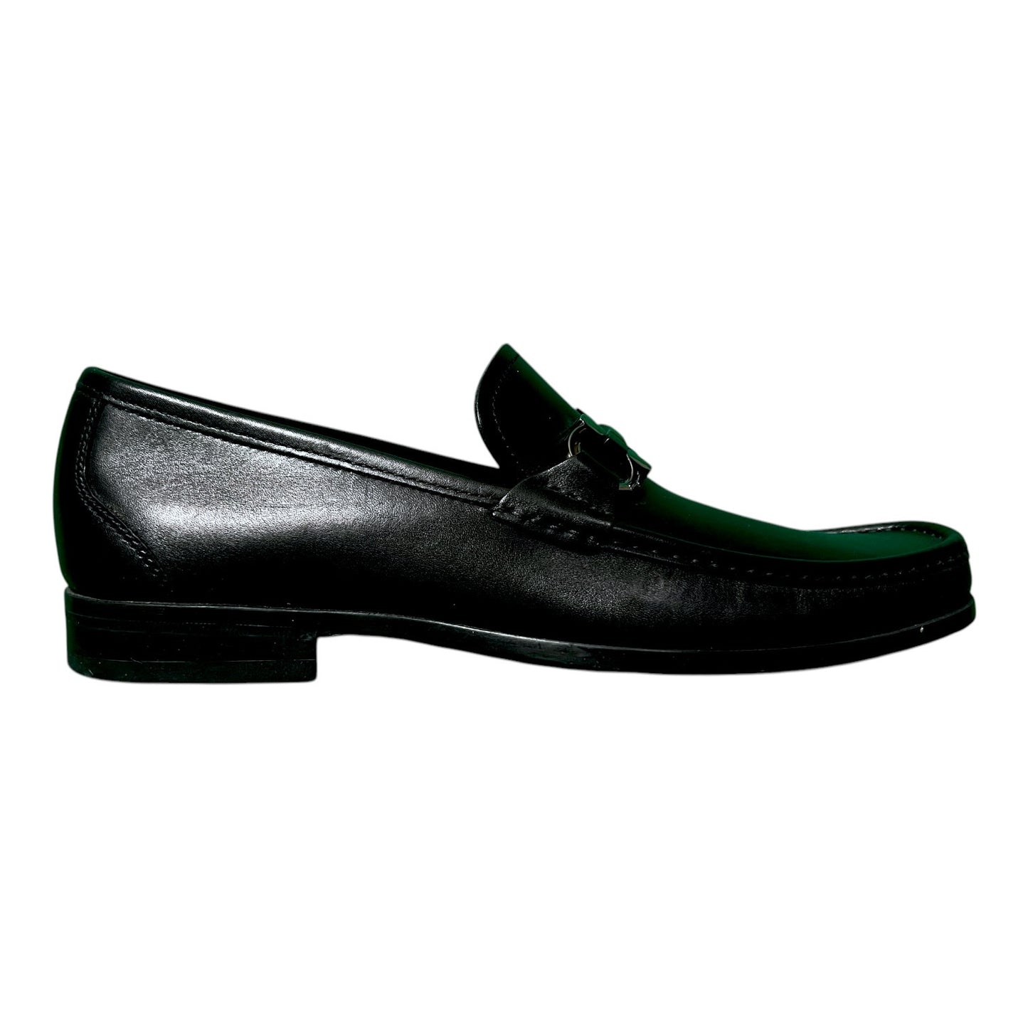Salvatore Ferragamo Classic Black Bit Strap Loafers - $750 Retail